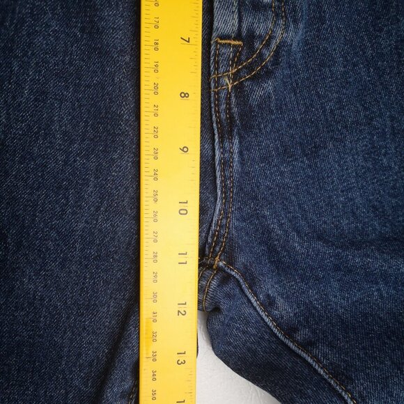 Only Blue Denim Ladies Size 30/26 Hi Rise Ankle Length Button Fly Jeans - Picture 14 of 15